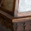 Hand Carved Wooden Wall Lantern