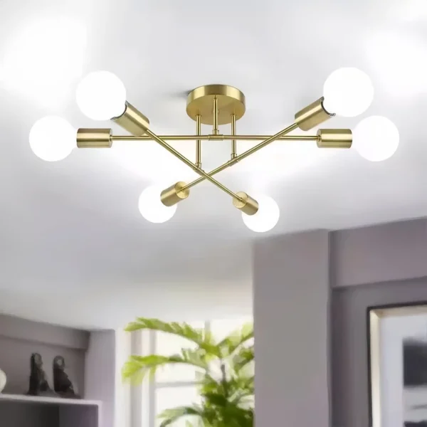 Nordic Gold Branch LED Pendant Light