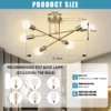 Nordic Gold Branch LED Pendant Light