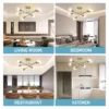 Nordic Gold Branch LED Pendant Light