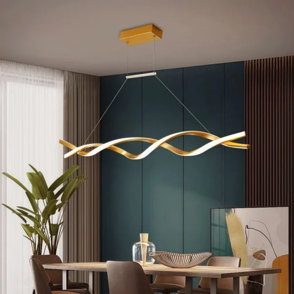 Nordic Wave LED Pendant Light