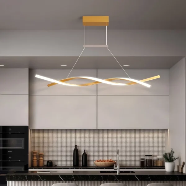 Nordic Wave LED Pendant Light