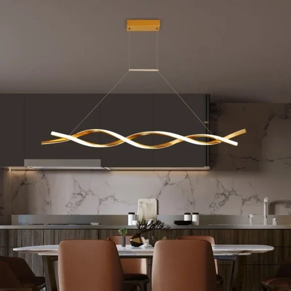 Nordic Wave LED Pendant Light