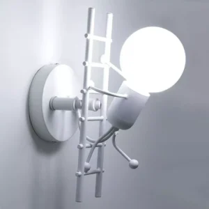Creative Climbing Figure Wall Lamp