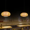 Natural Bamboo Lantern Pendant Light