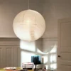 Japanese Style Round Paper Pendant Lamp
