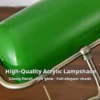 Retro Green Banker Desk Lamp