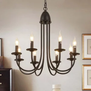 American Vintage Iron Pendant Chandelier