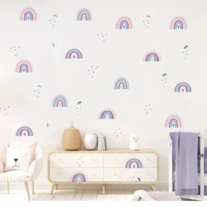 Rainbow Dreams Wall Sticker Set