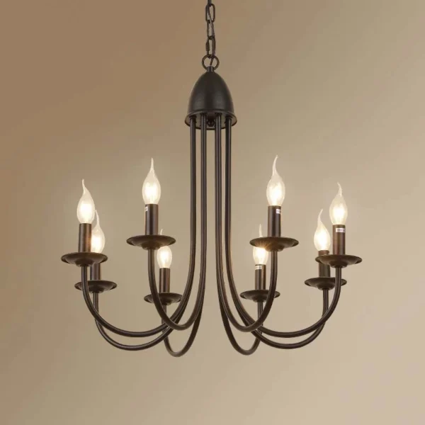 American Vintage Iron Pendant Chandelier