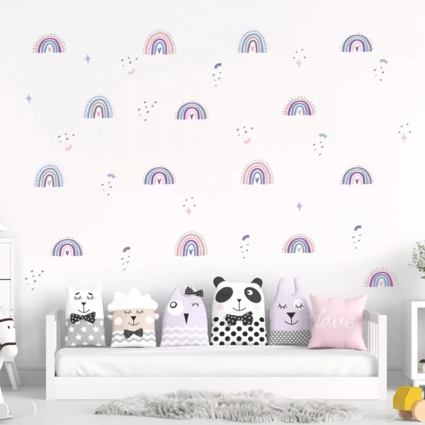 Rainbow Dreams Wall Sticker Set