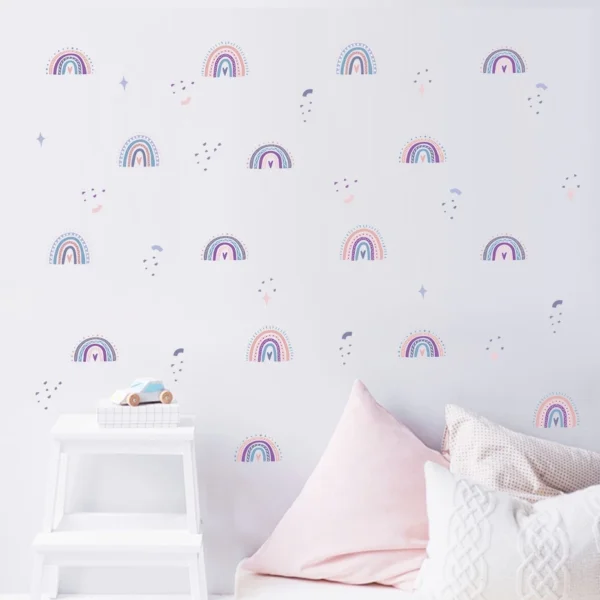 Rainbow Dreams Wall Sticker Set
