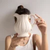 Ceramic Farmhouse Pitcher Vase