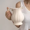 Ceramic Farmhouse Pitcher Vase
