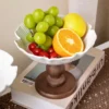 Nordic Ceramic Serving Tray Stand