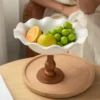 Nordic Ceramic Serving Tray Stand