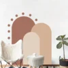 Nordic Boho Geometric Wall Decal