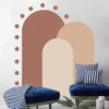 Nordic Boho Geometric Wall Decal