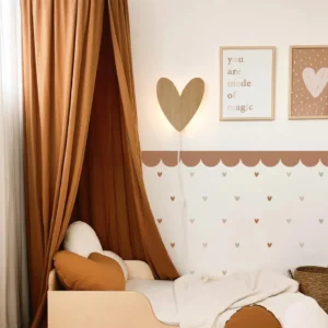Boho Heart Border Wall Sticker