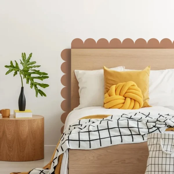 Boho Heart Border Wall Sticker