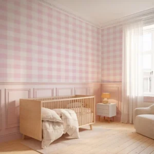 Pastel Checkered Wall Decal