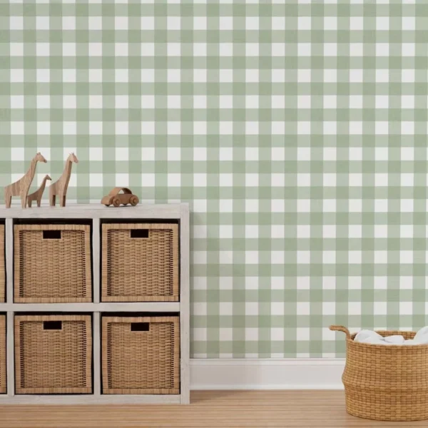 Pastel Checkered Wall Decal