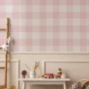 Pastel Checkered Wall Decal