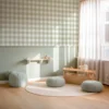 Pastel Checkered Wall Decal