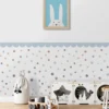 Boho Heart Border Wall Sticker