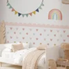 Boho Heart Border Wall Sticker