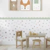 Boho Heart Border Wall Sticker