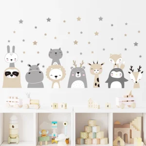 Forest Friends Wall Sticker Set
