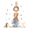 Safari Friends Wall Sticker Set