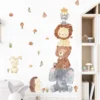 Safari Friends Wall Sticker Set