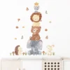 Safari Friends Wall Sticker Set