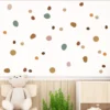 Boho Polka Dot Wall Sticker Set