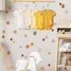 Boho Polka Dot Wall Sticker Set
