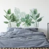 Tropical Monstera Wall Decal Set