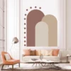 Nordic Boho Geometric Wall Decal