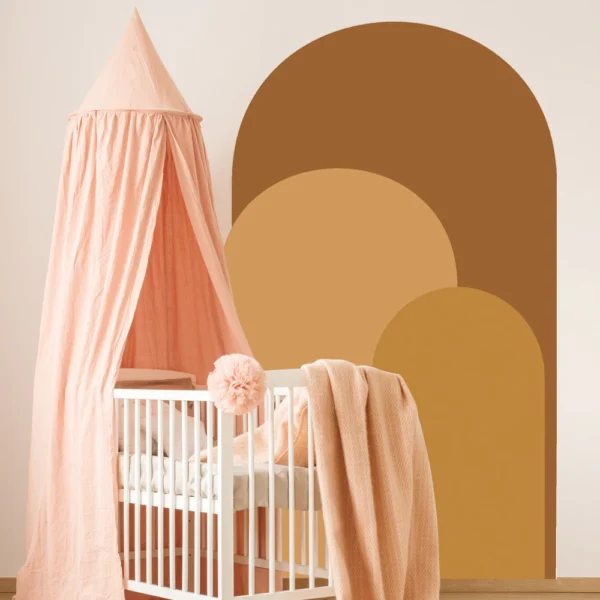 Boho Arch Wall Decal Set