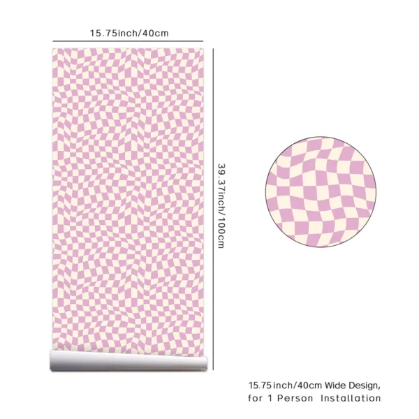 Modern Studio Backdrop Wall Decal