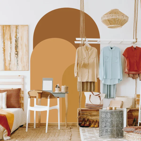 Boho Arch Wall Decal Set