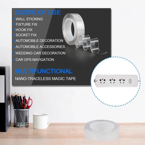 Nano Grip Reusable Magic Tape