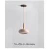 Yellow Travertine Pendant Light