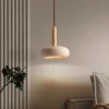 Yellow Travertine Pendant Light