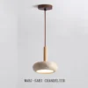 Yellow Travertine Pendant Light