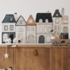 Cartoon Cityscape Wall Sticker