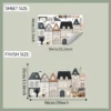 Cartoon Cityscape Wall Sticker