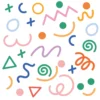 Color Pop Geometric Wall Sticker
