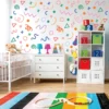 Color Pop Geometric Wall Sticker